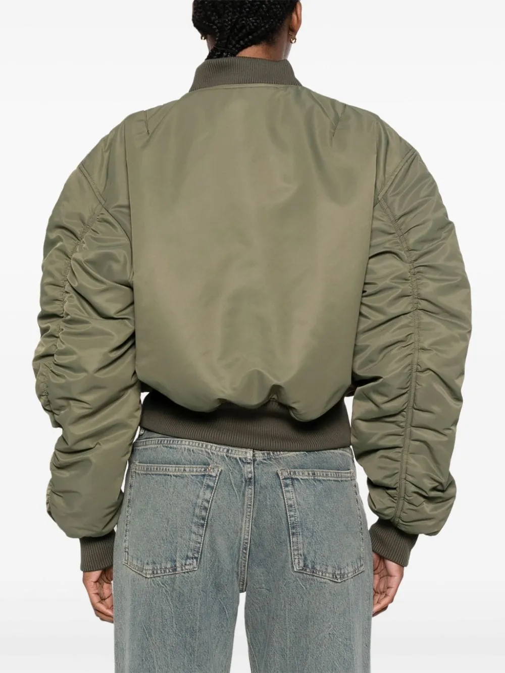 ACNE STUDIOS 24SS Green Women's Bomber Jacket