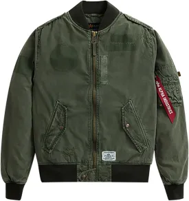 Alpha Industries Women's Scout Lightweight Nylon Bomber Jacket