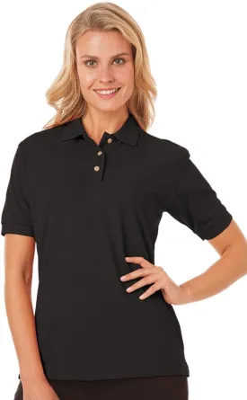 Blue Generation BG6204 Ladies' Short Sleeve Superblend Pique Polo