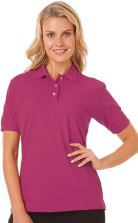 Blue Generation BG6204 Ladies' Short Sleeve Superblend Pique Polo