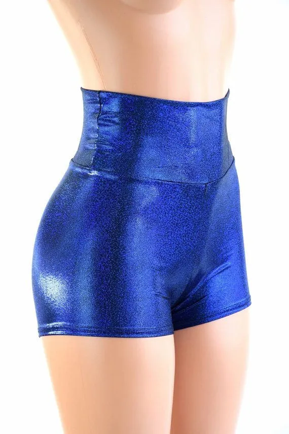 Blue Sparkly Jewel Fabric