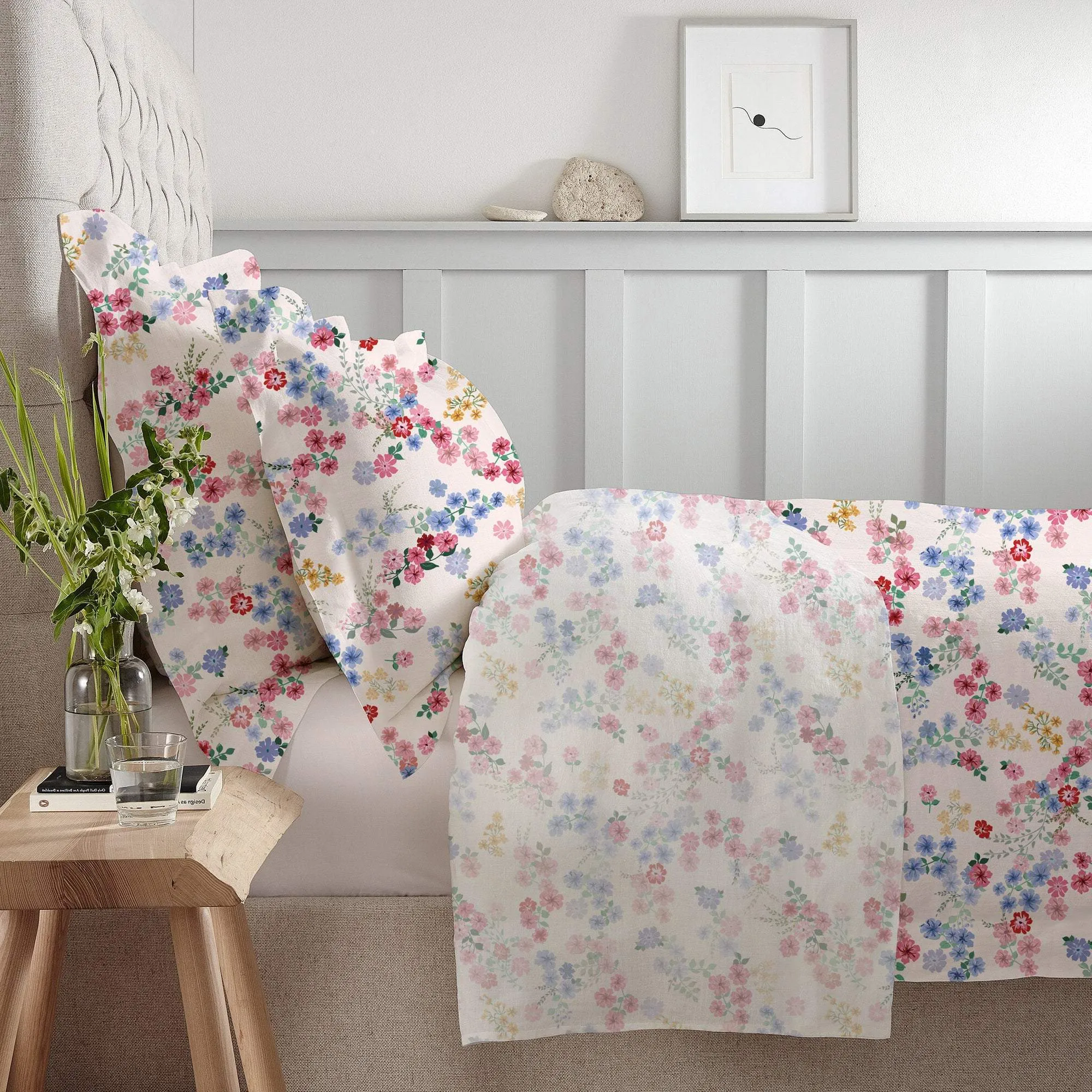 Box of dreams Combo Offer | 8PC Comforter set  - Red Floral