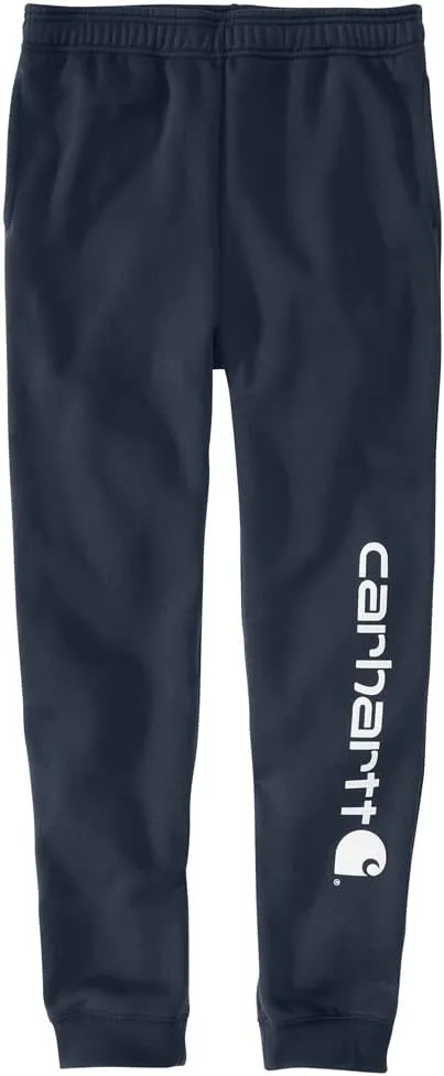 Carhartt Men's Relaxed Fit Midweight Tapered Logo Graphic Sweatpant