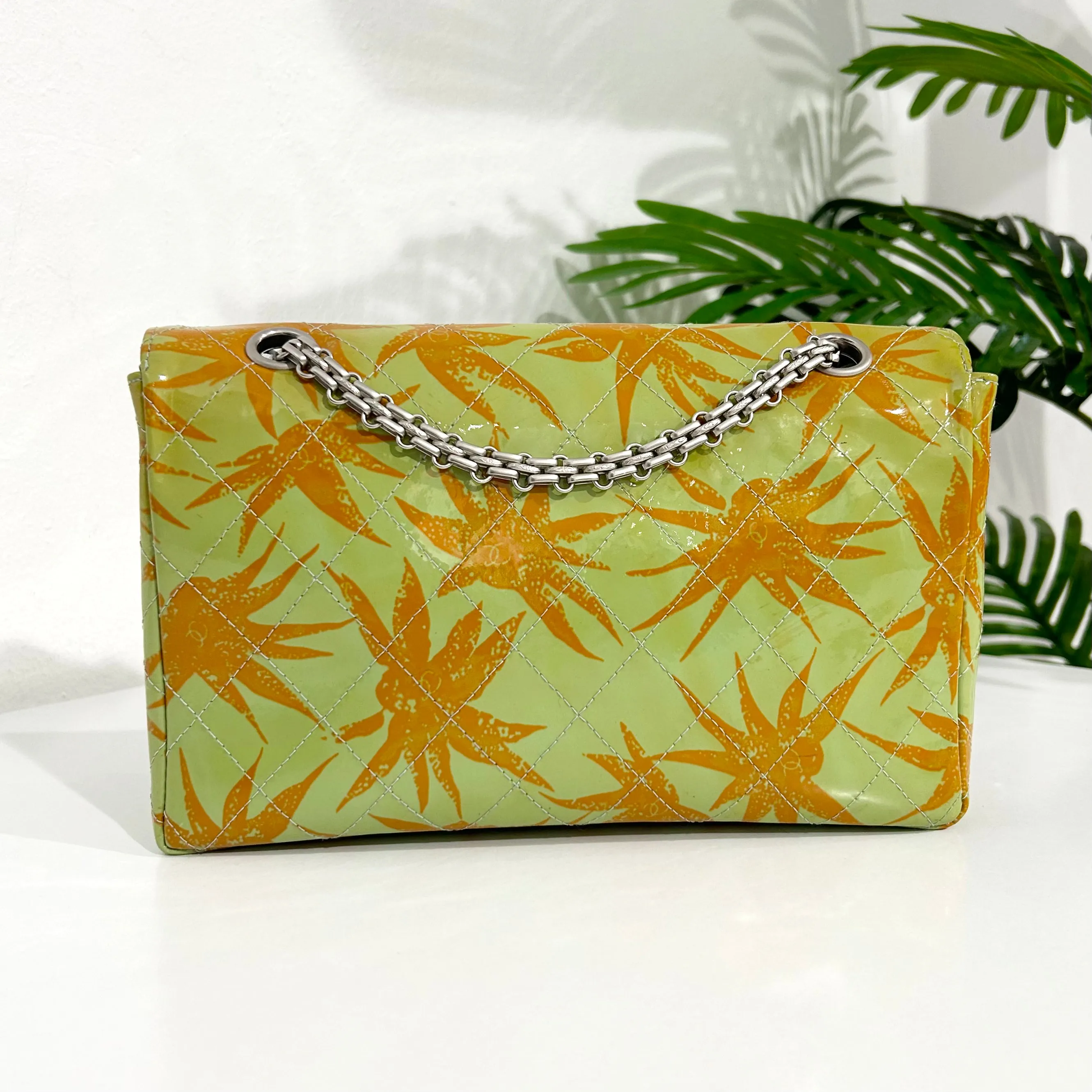 Chanel Tropical Patent Flap Bag