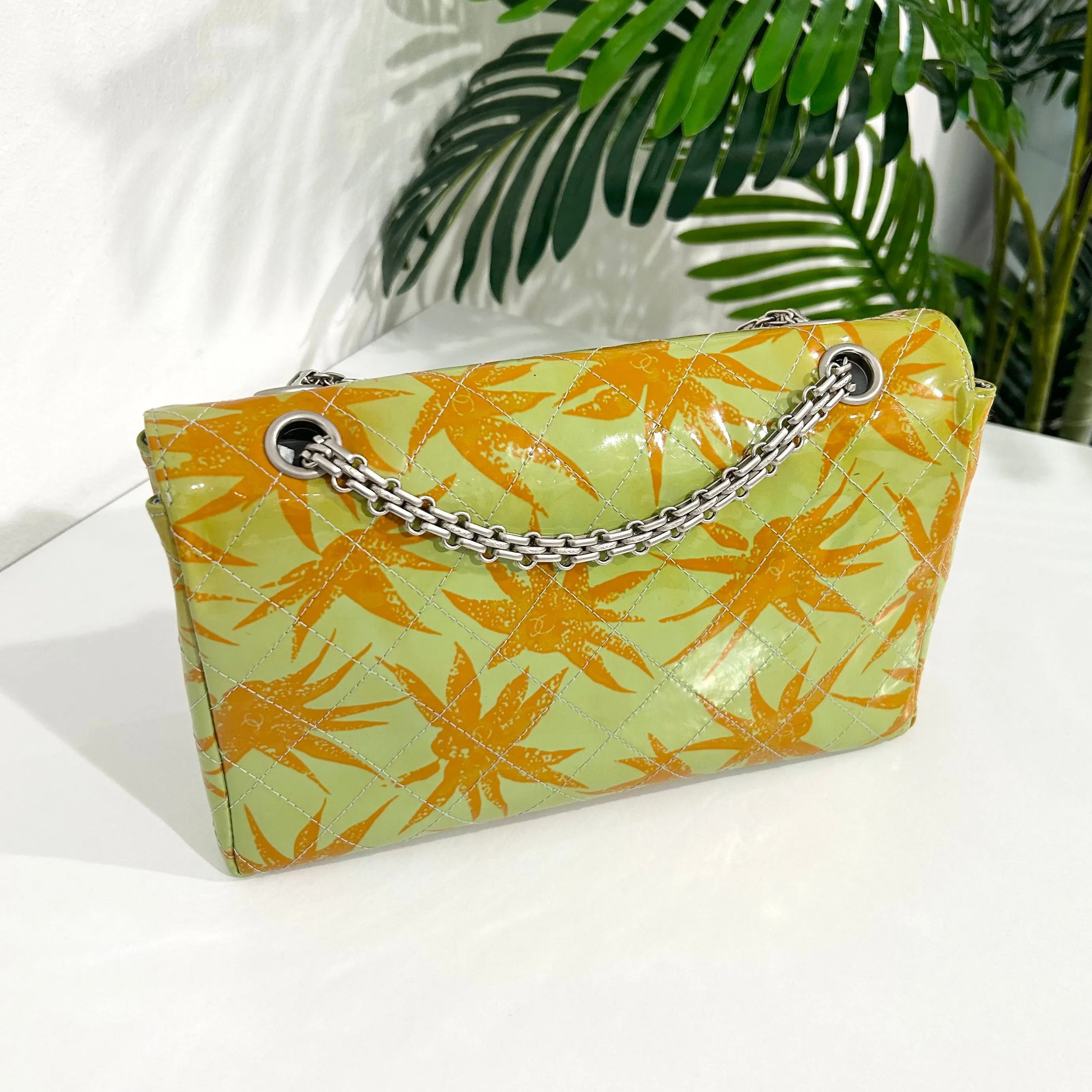 Chanel Tropical Patent Flap Bag
