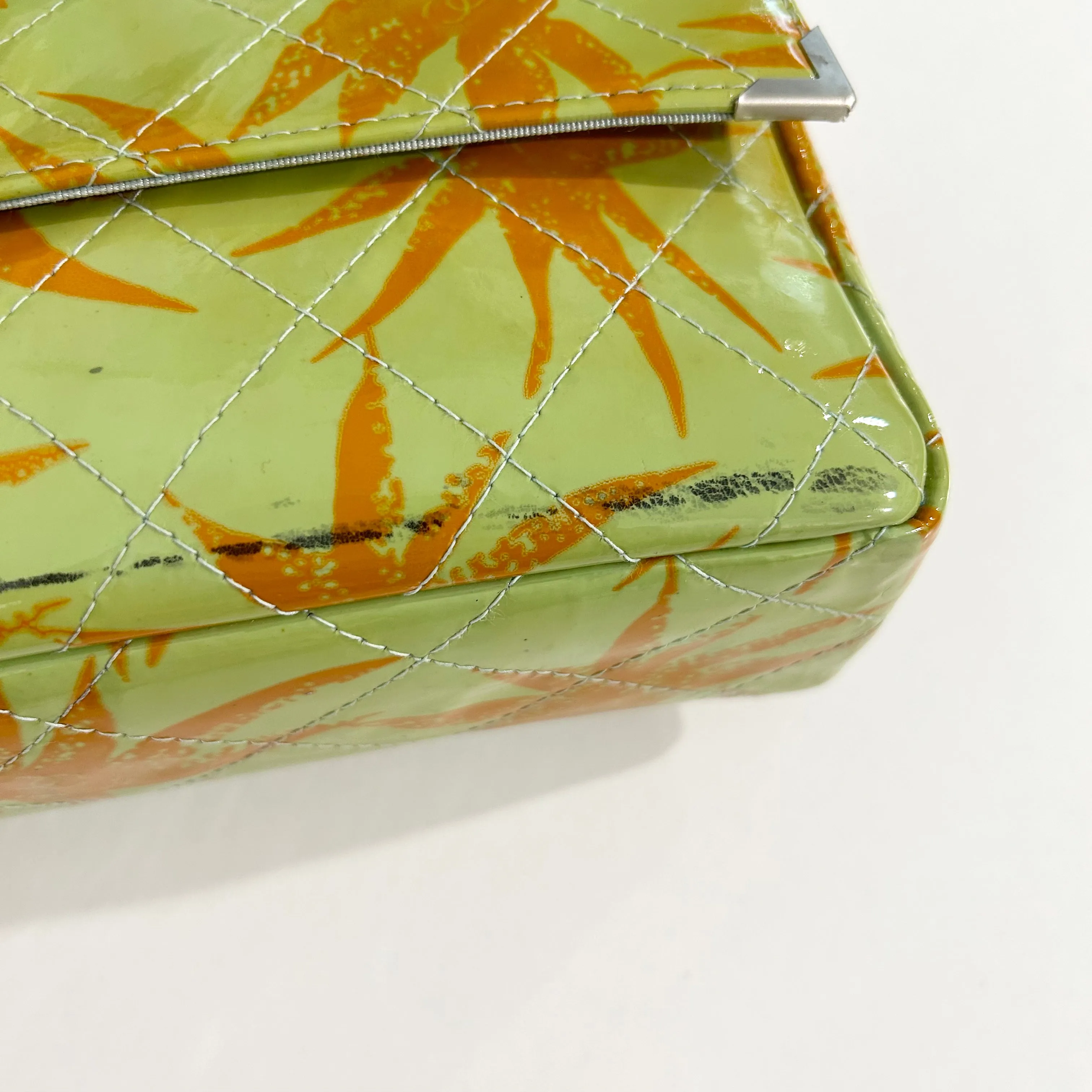 Chanel Tropical Patent Flap Bag