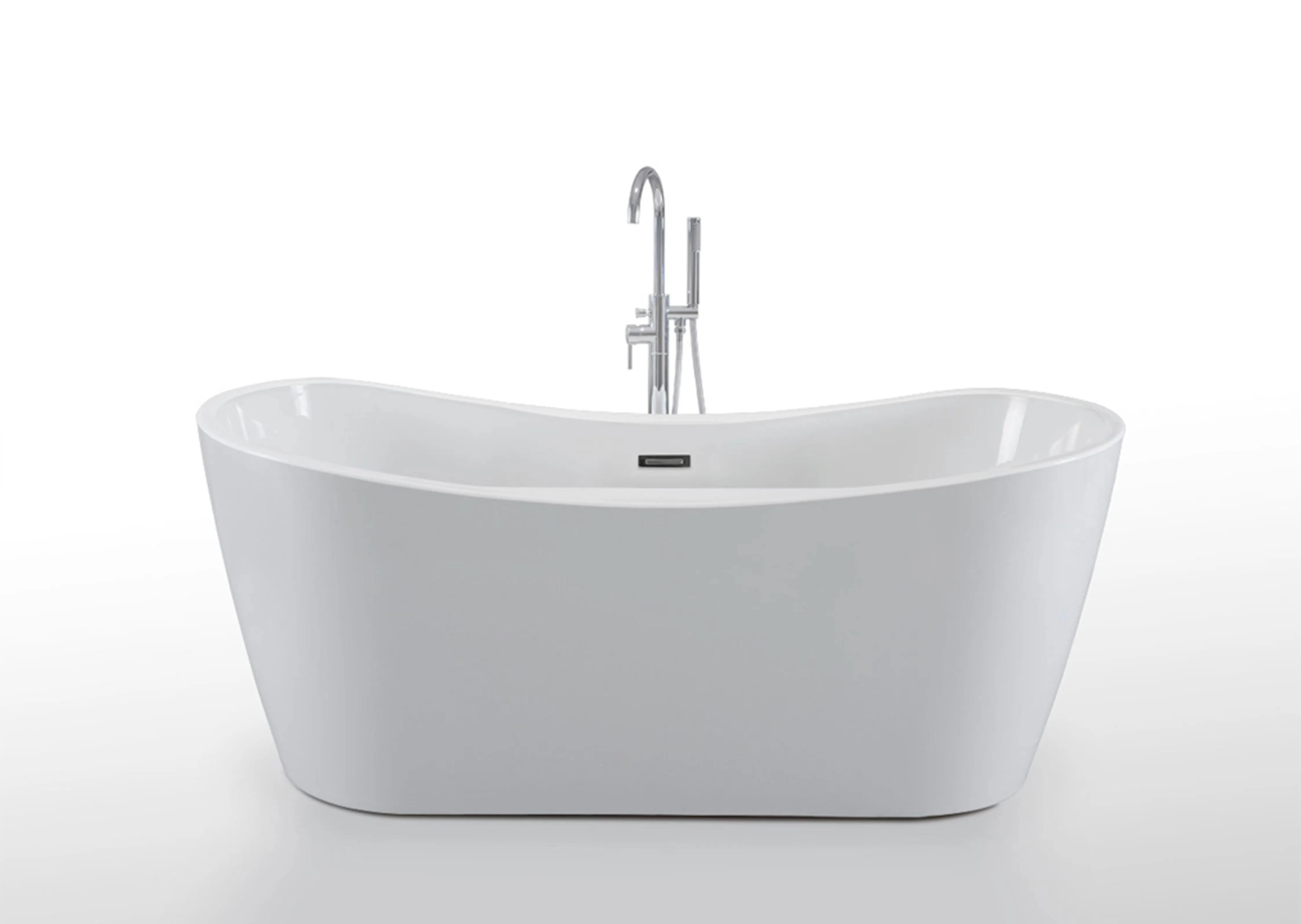CM7107 - 62" Composite Acrylic Free Standing Bathtub *** PICKUP IN STORE ONLY***