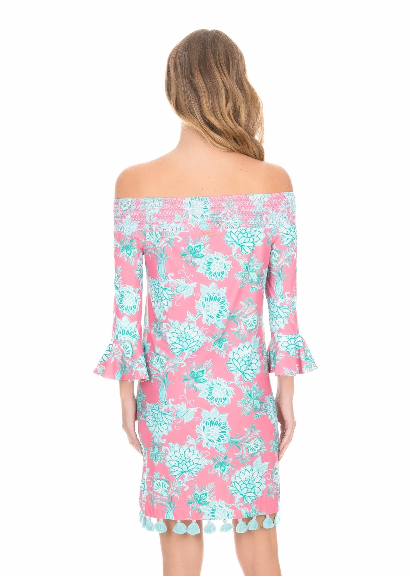 Cote d`Azur Off The Shoulder Dress