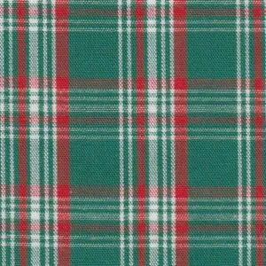 Dark Green Christmas Plaid