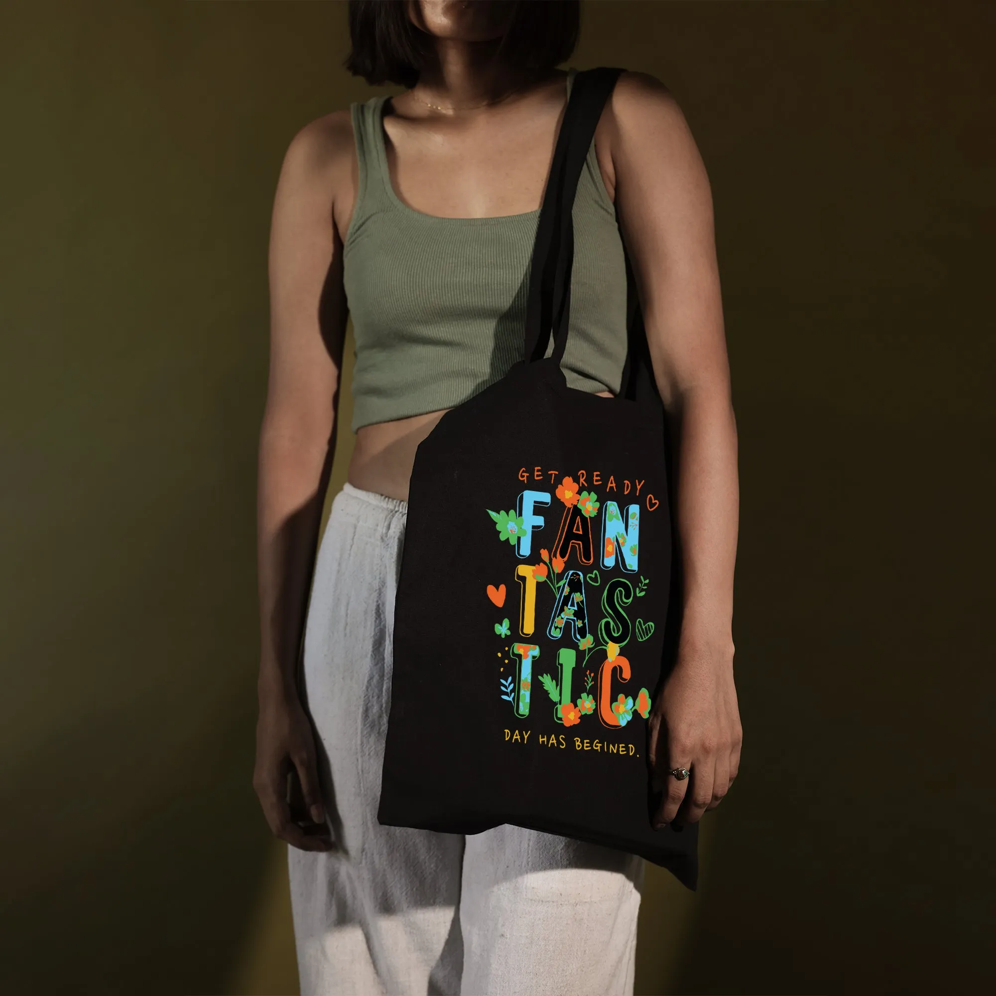 Everyday printed Tote Bag