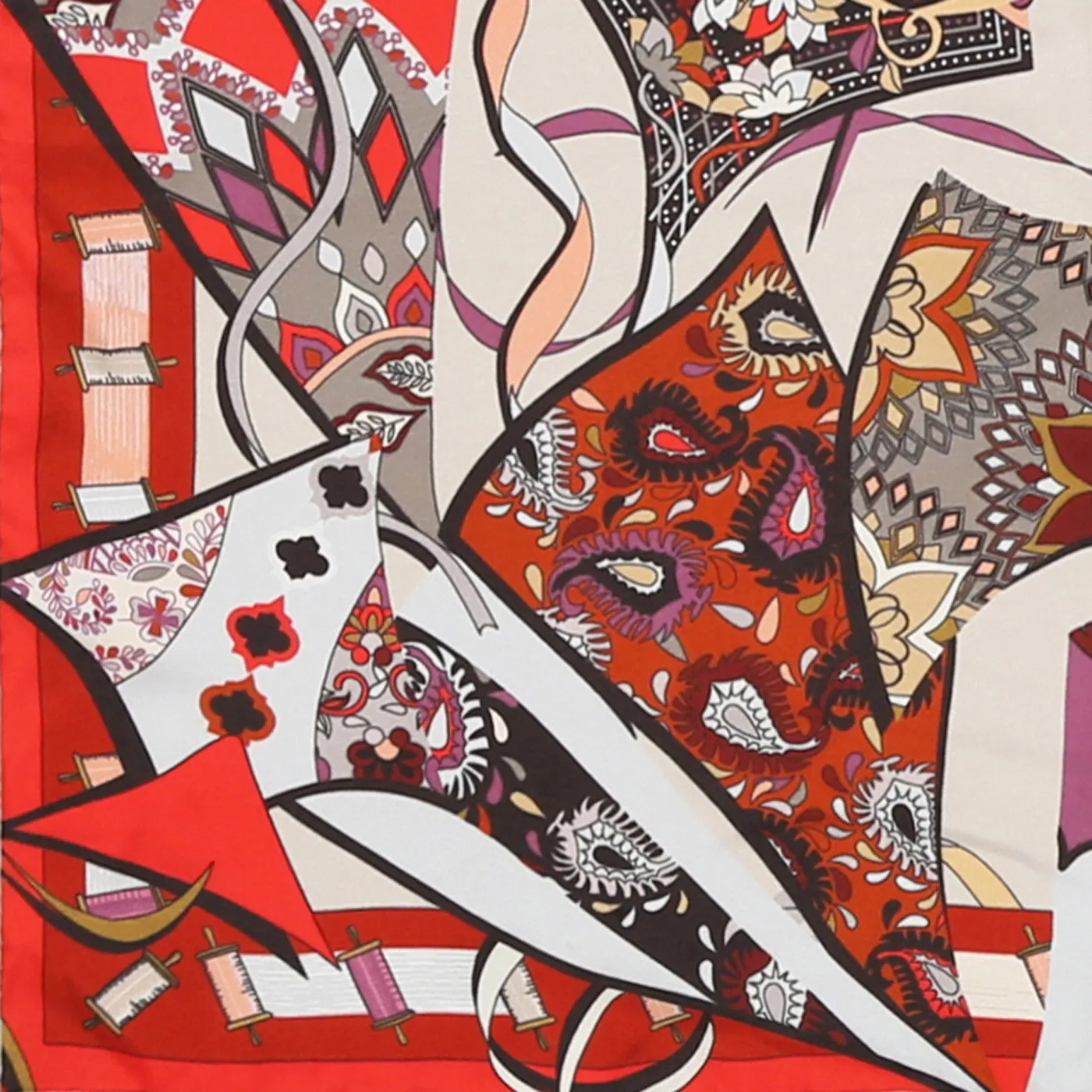 Festivals Of Kites Printed Square Scarf