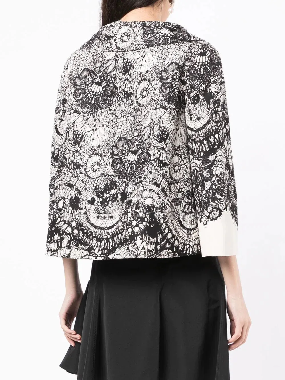 Floral Lace Patterned Jacket