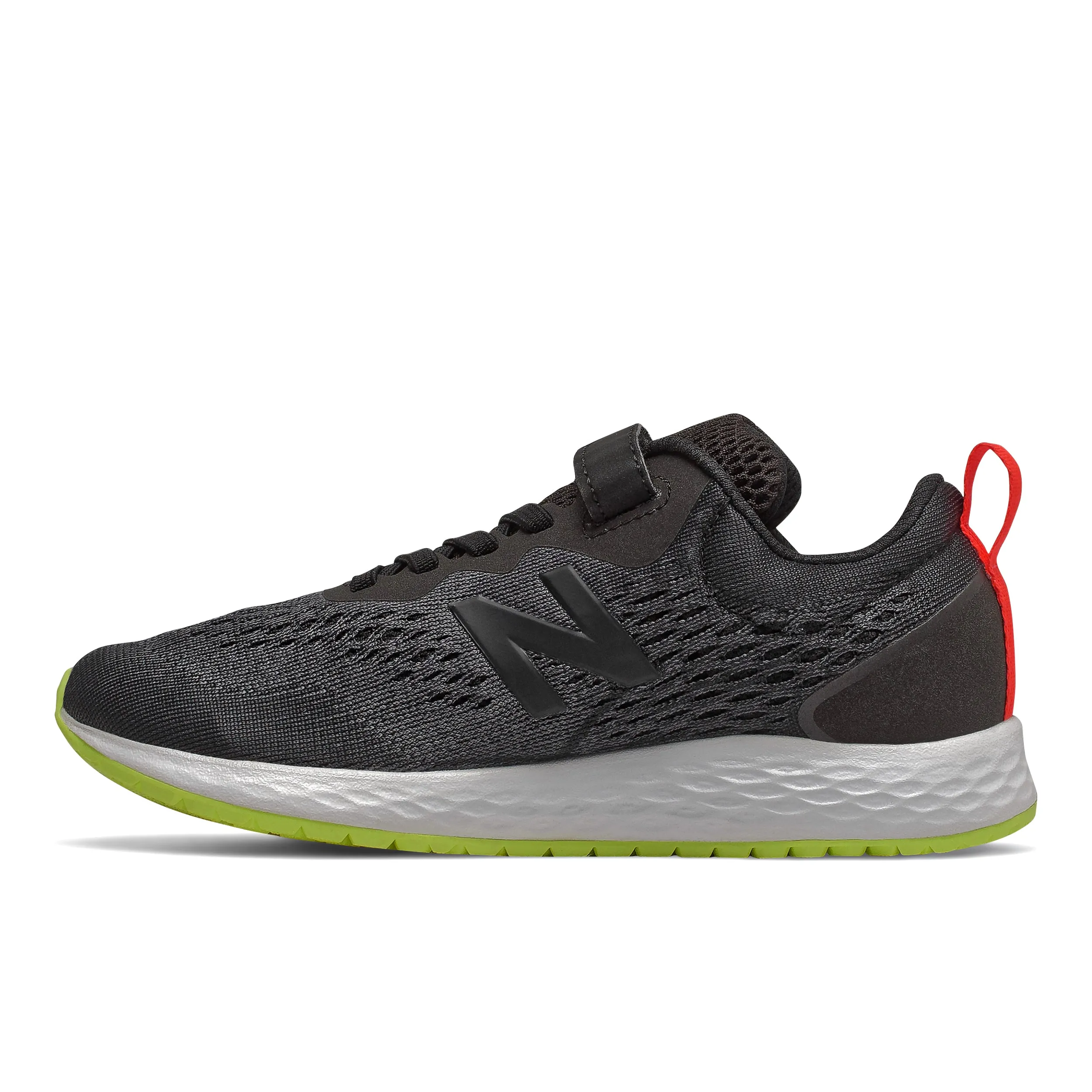 Fresh Foam Arishi - Black with Lemon Slush & Neo Flame