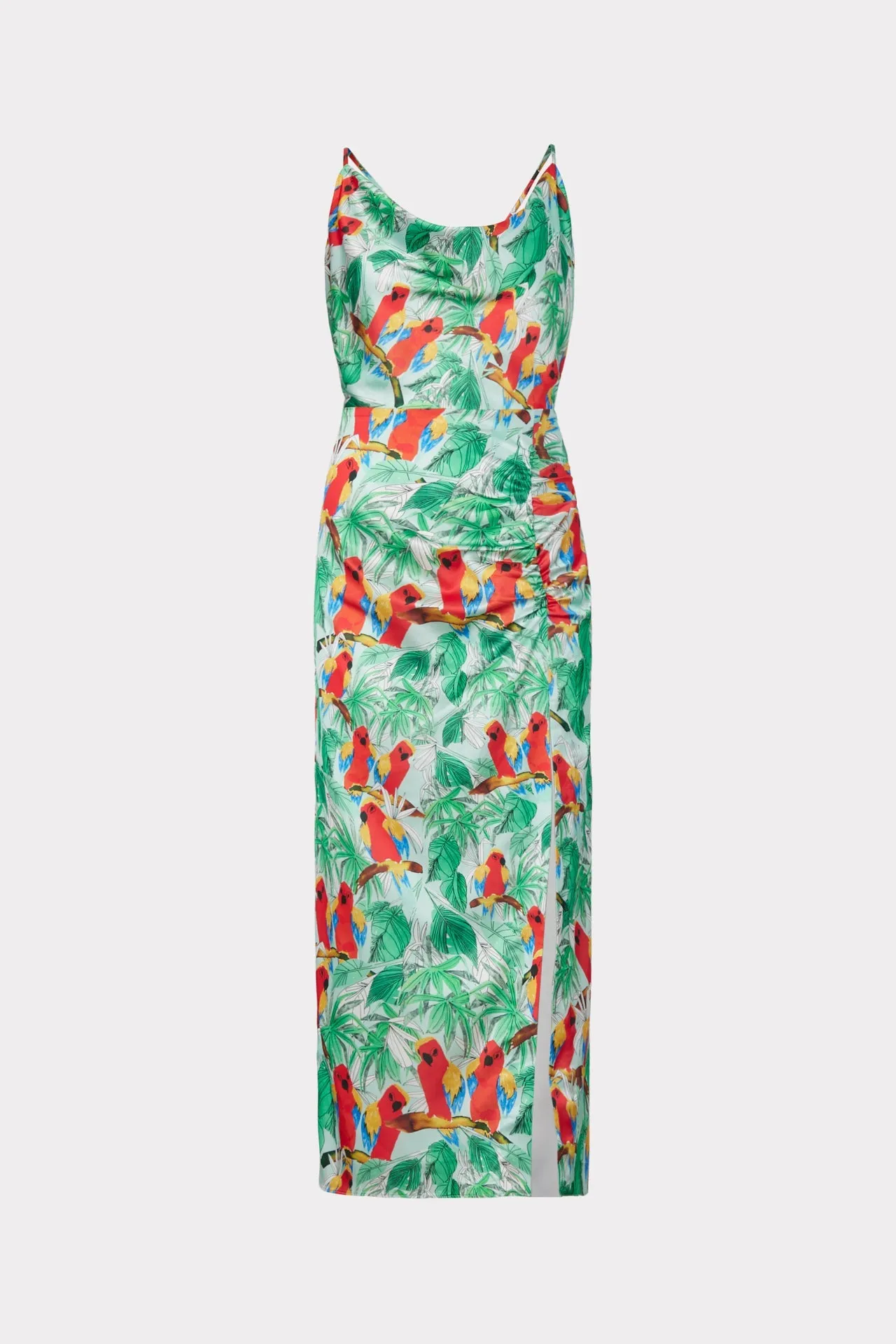 Lilliana Parrot Print Dress