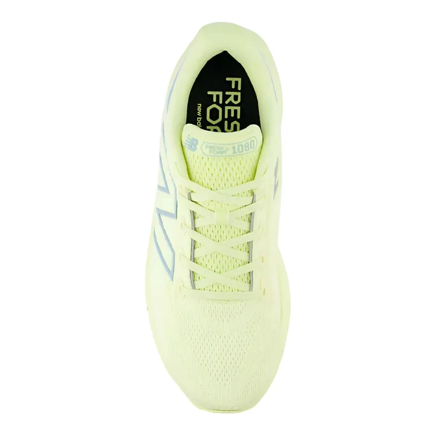 Mens Fresh Foam X 1080v13 - Limelight/Chrome Blue/Metallic Silver