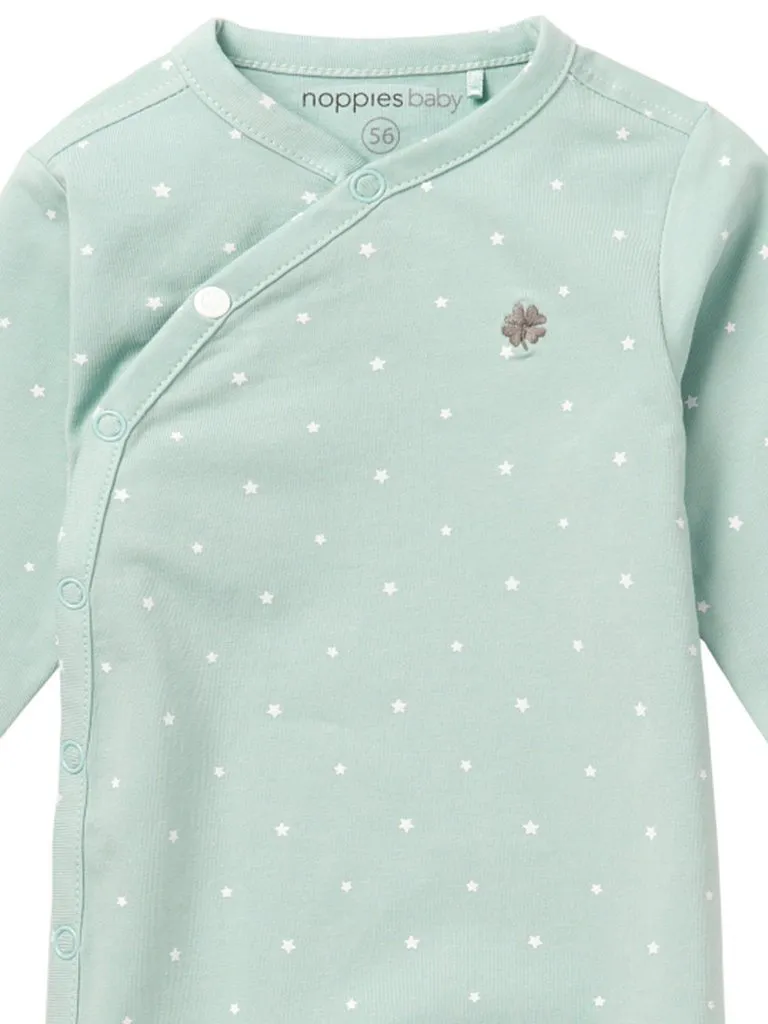 Mint Playsuit With Stars