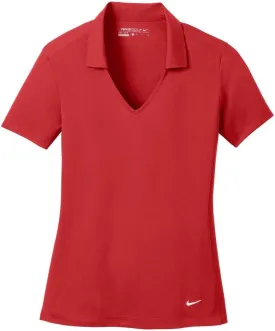 Nike Golf Ladies Dri-FIT Vertical Mesh Polo, University Red, Medium