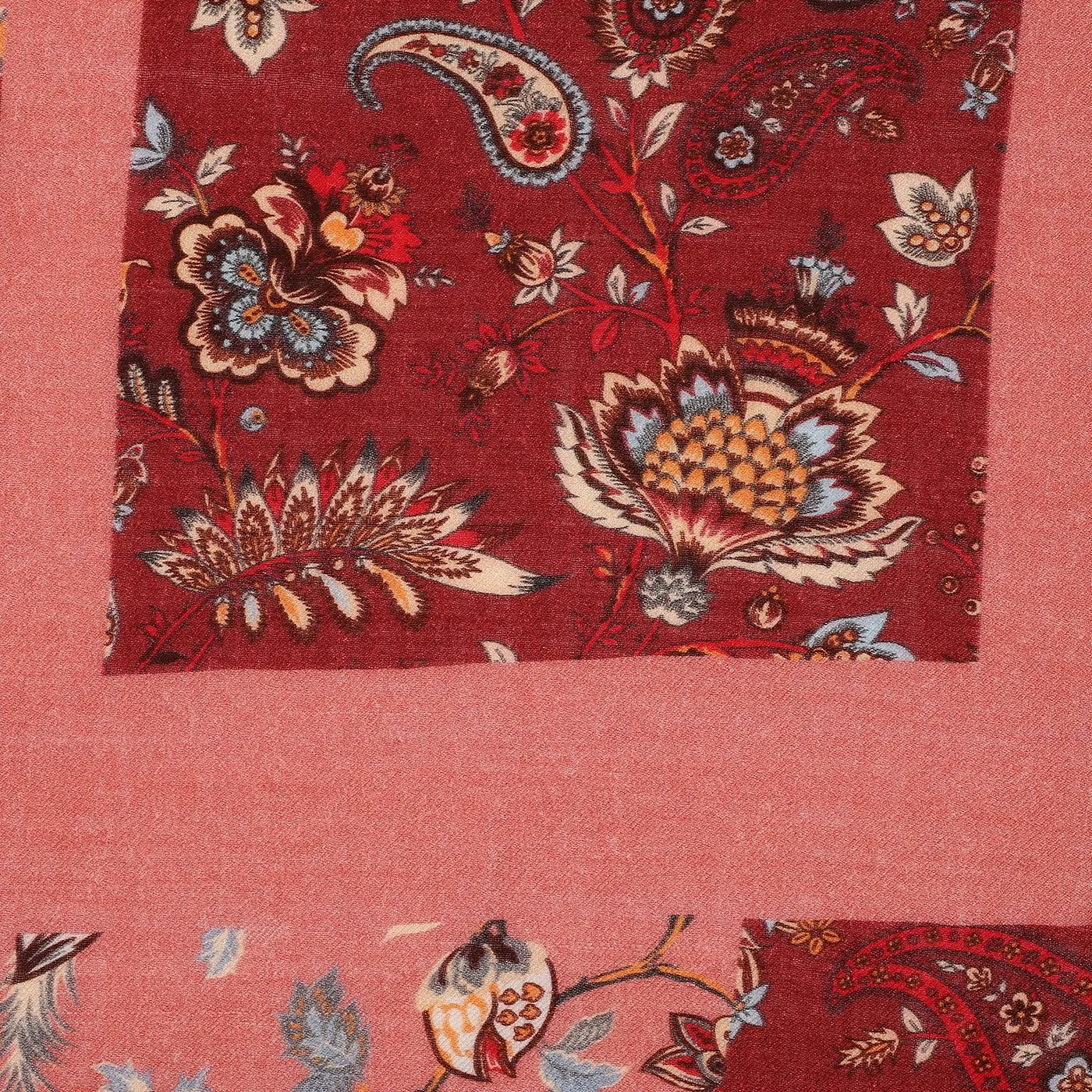 Paisley Garden Printed Woolen Stole