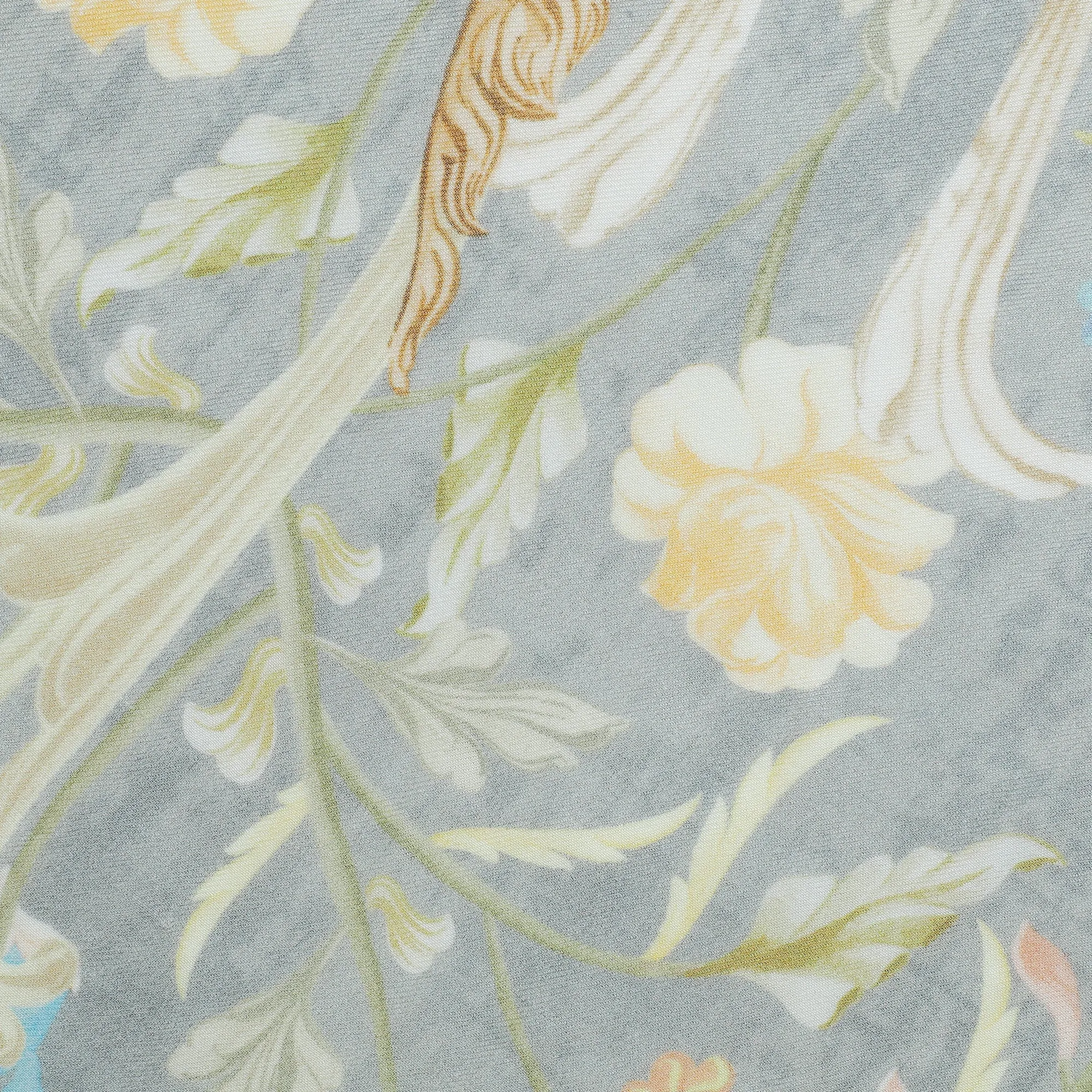 Raahi: Bliss Silk Modal Botanic Whispers Printed Stole