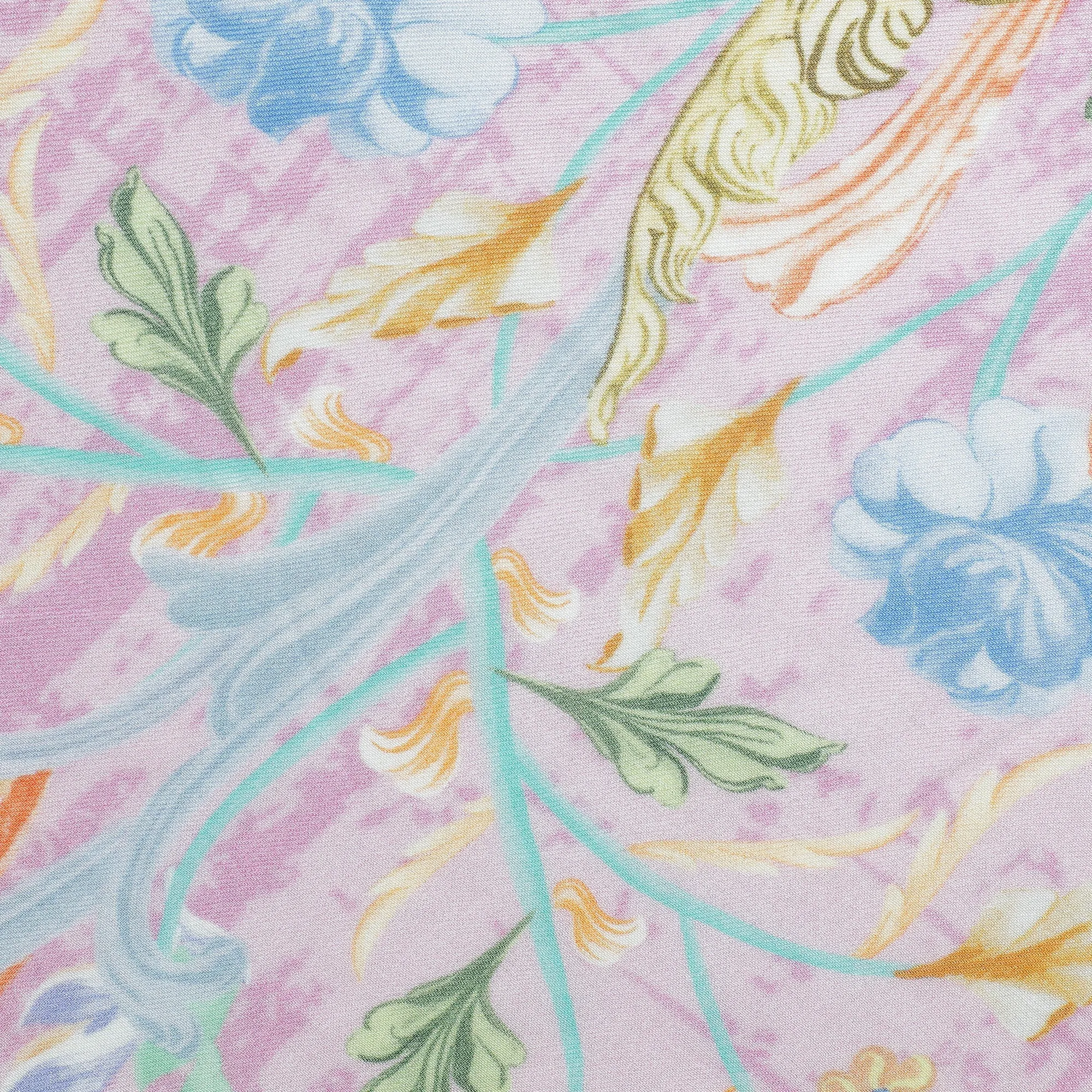 Raahi: Bliss Silk Modal Botanic Whispers Printed Stole