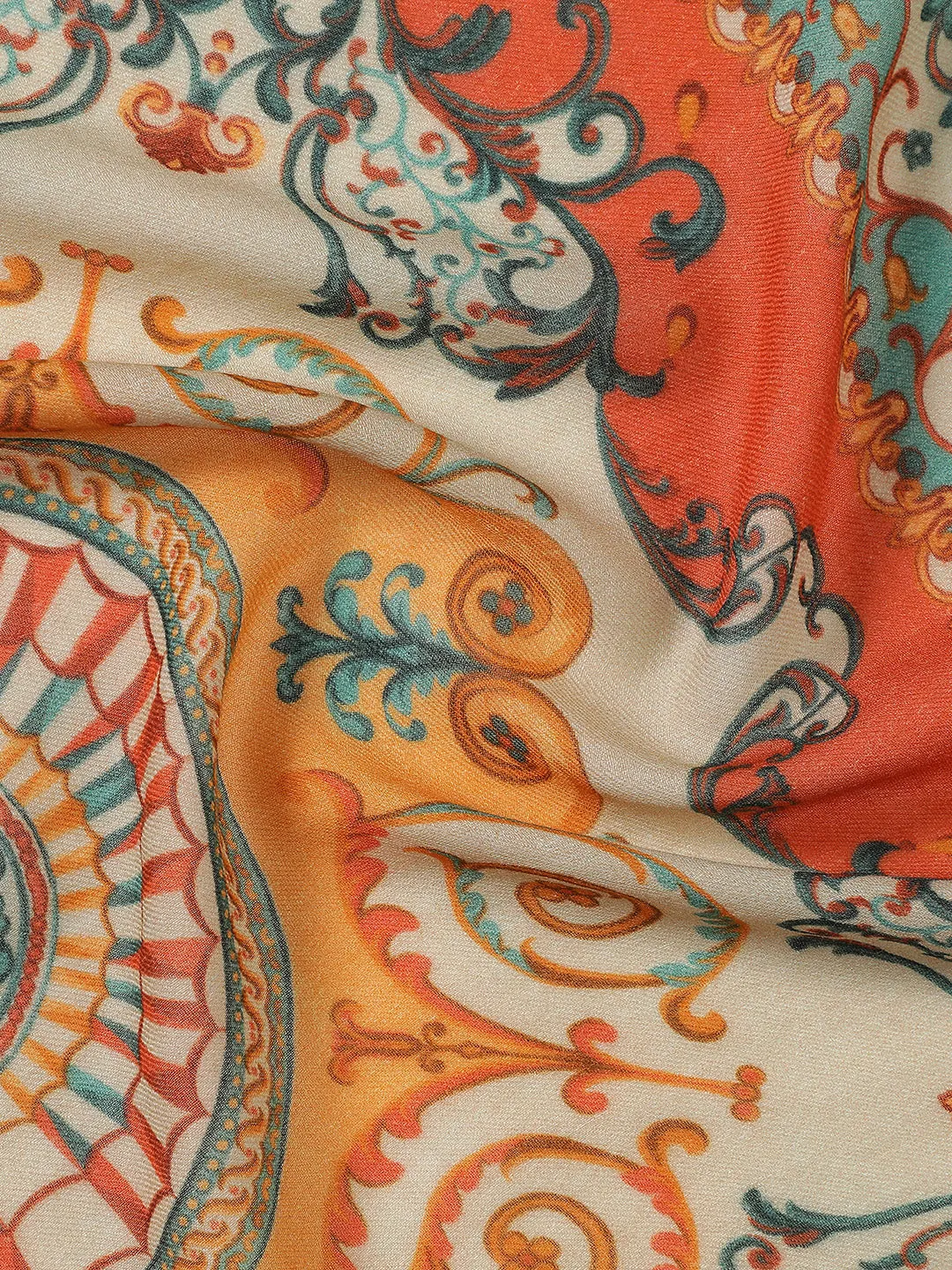 Radiance Women Wool Lurex Printed Stole