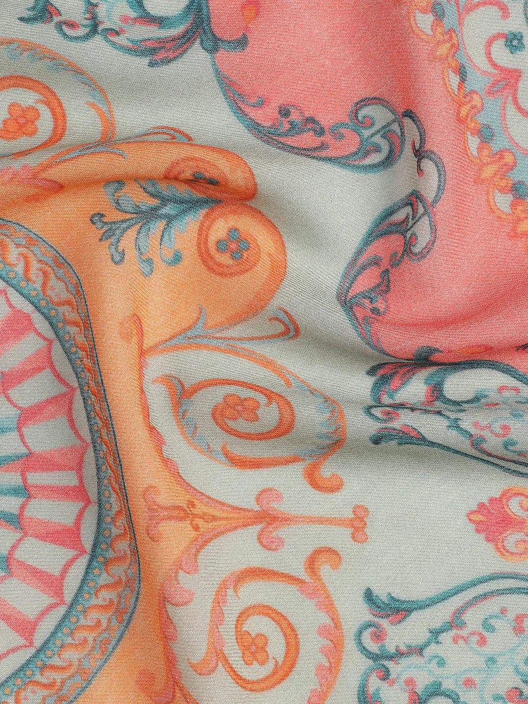 Radiance Women Wool Lurex Printed Stole