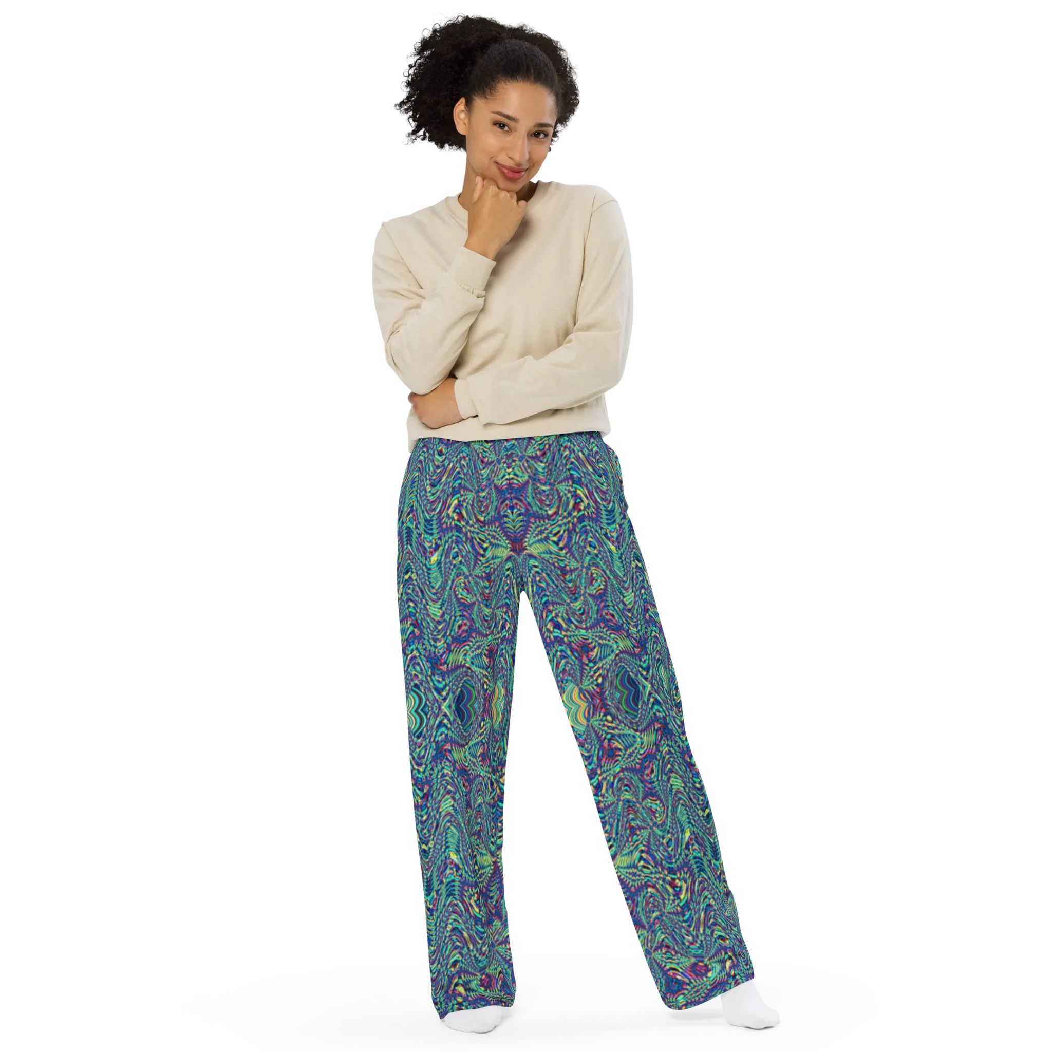 Recursia Alchemical Vision Women's Wide Leg Pants