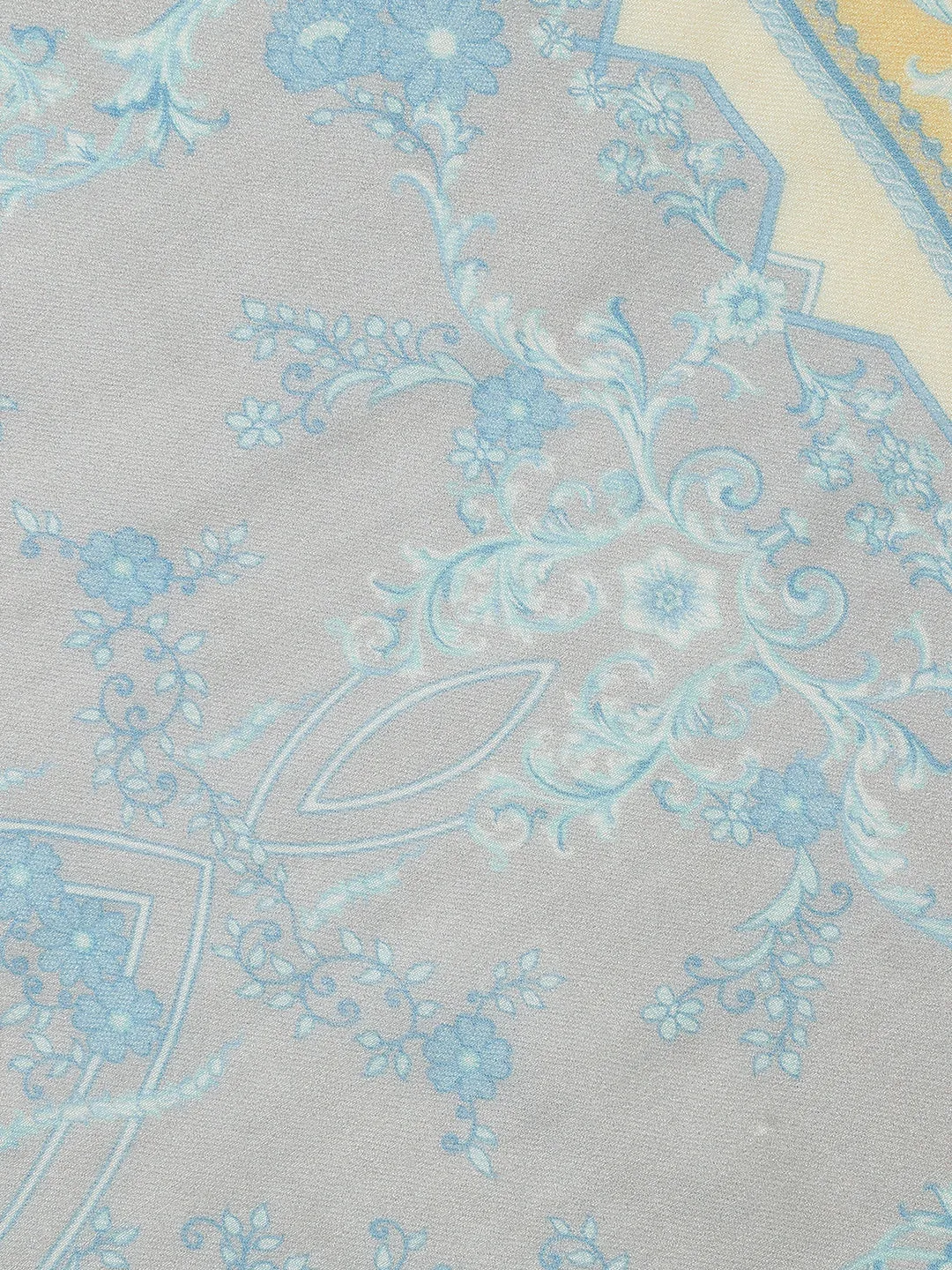 Serenade Women Wool Lurex Printed Stole