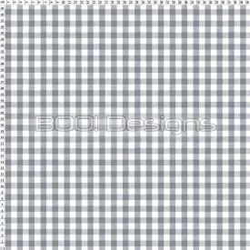 Spandex Gingham Smoke