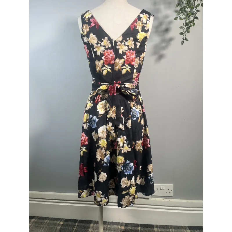 Tea Dress - Lilies and Roses (10)