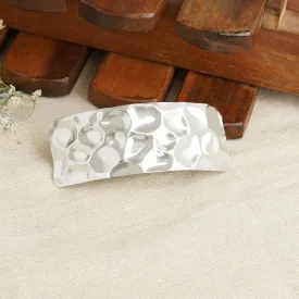 Teejh Ezhil Silver lossy Hair Pin