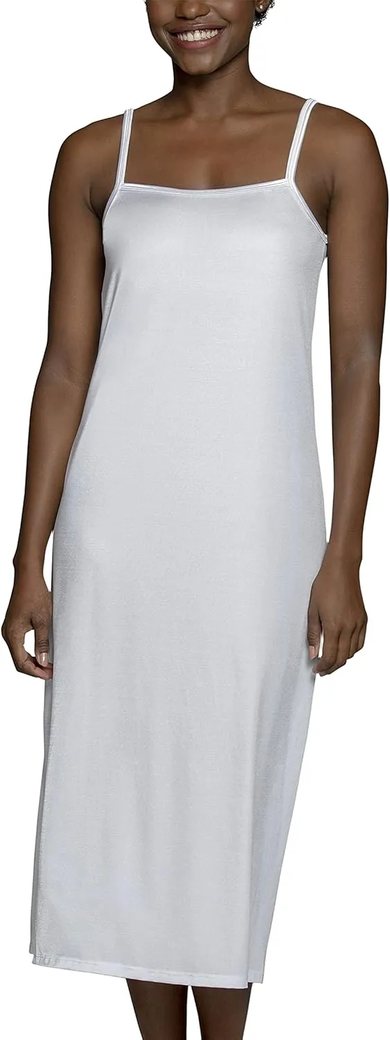 Vanity Fair Women's Anti-Static Nylon Full Slips for Under Dresses (S-5XL)