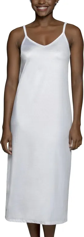 Vanity Fair Women's Anti-Static Nylon Full Slips for Under Dresses (S-5XL)