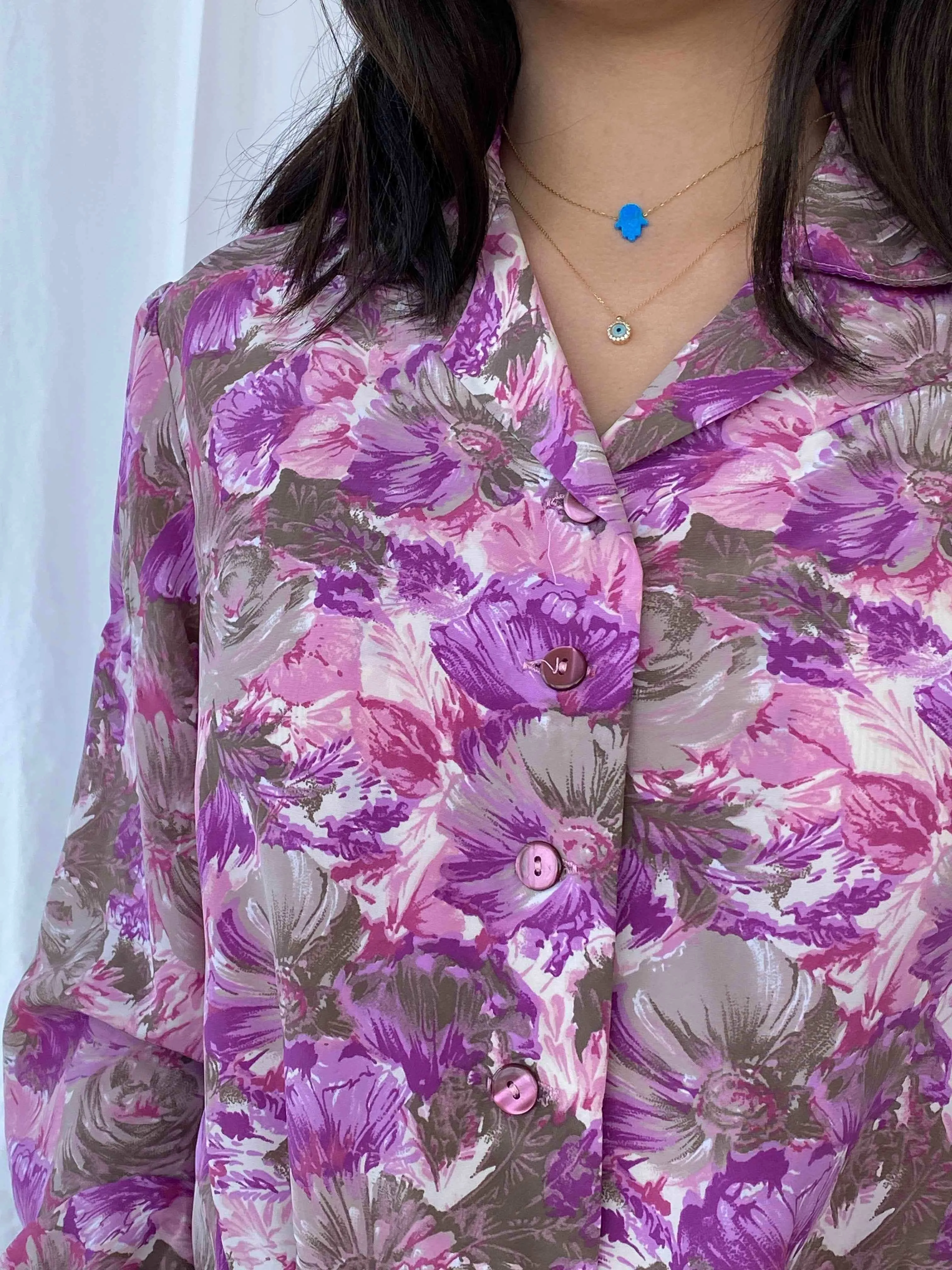 Vintage Handmade Printed Shirt