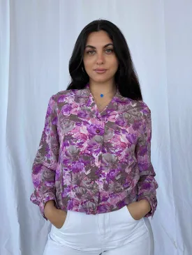 Vintage Handmade Printed Shirt