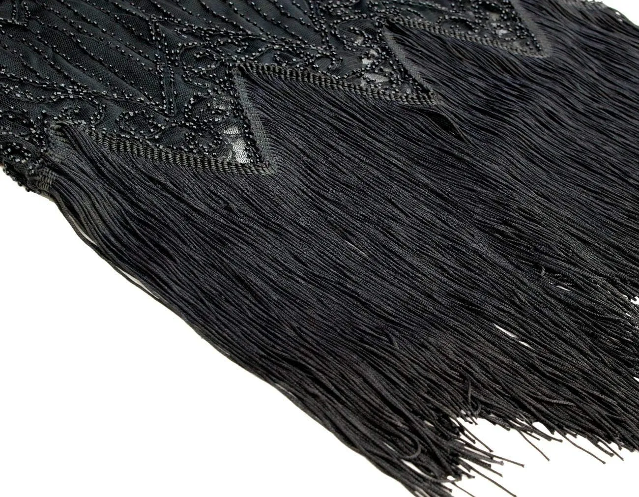 Women 1920s Gatsby Vintage Sequin Flapper Fringe Party Plus Dress with 20s Accessories Set