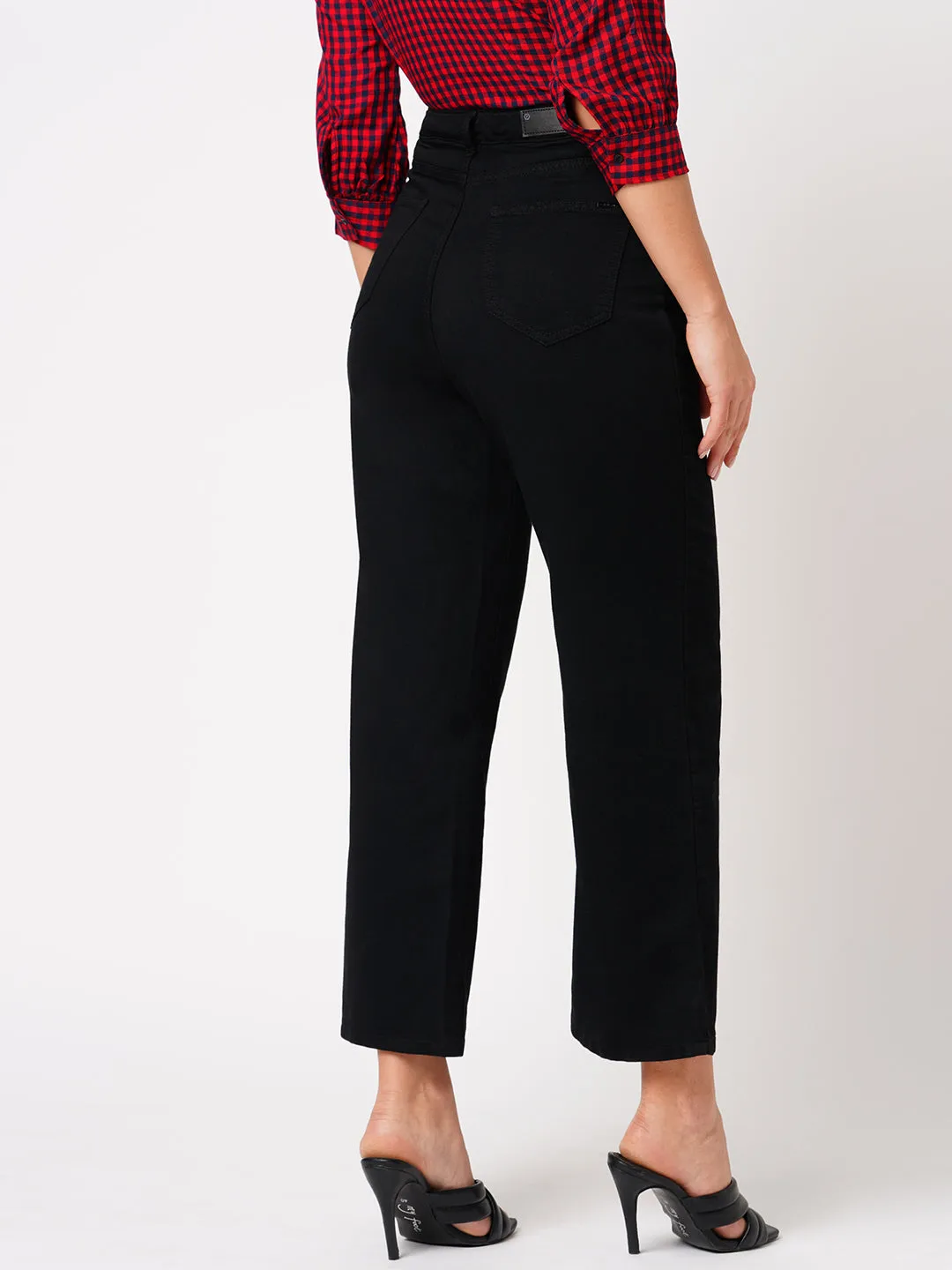 Women High-Rise Wide Leg Jeans