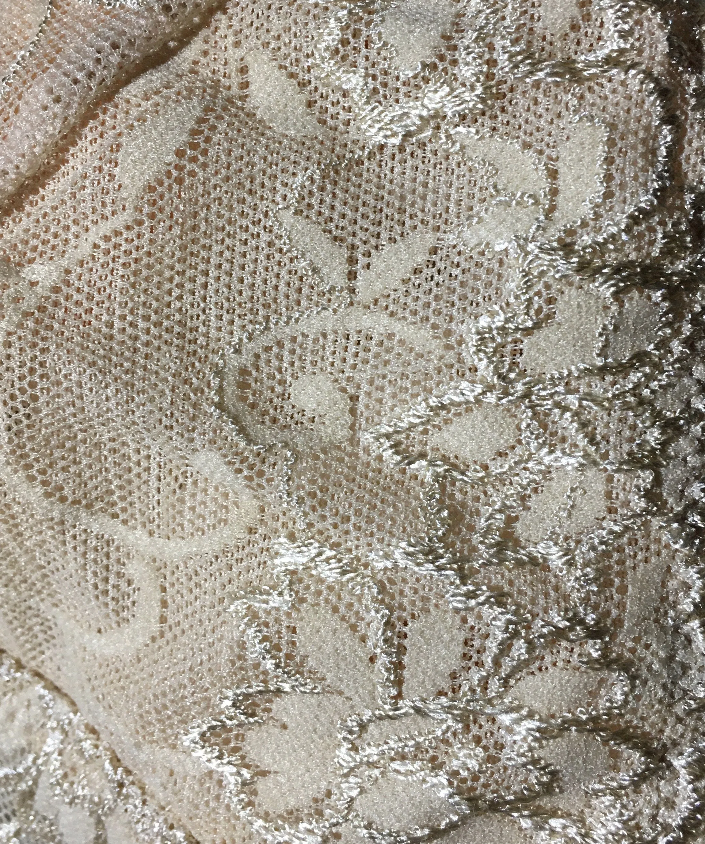 Womens Lace Racerack Bralette Beige Sizes S/M/L/XL